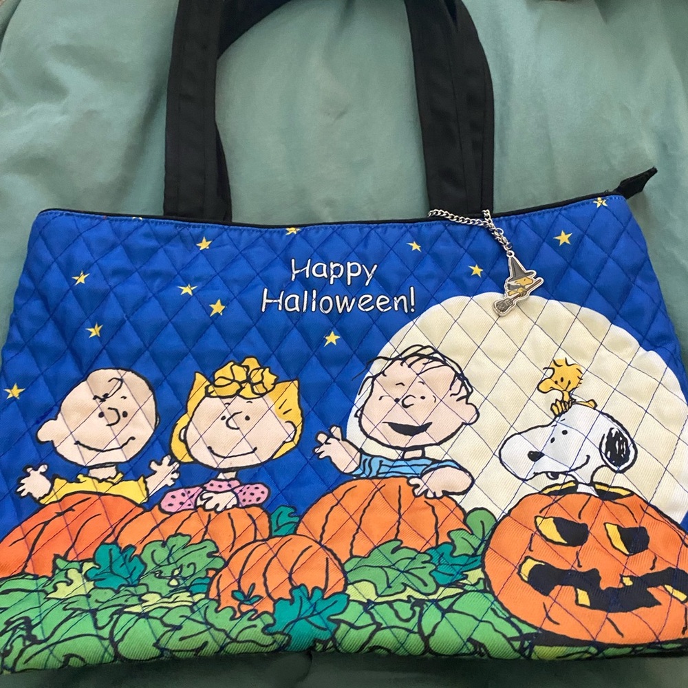 Bradford Exchange Peanuts Halloween Tote
